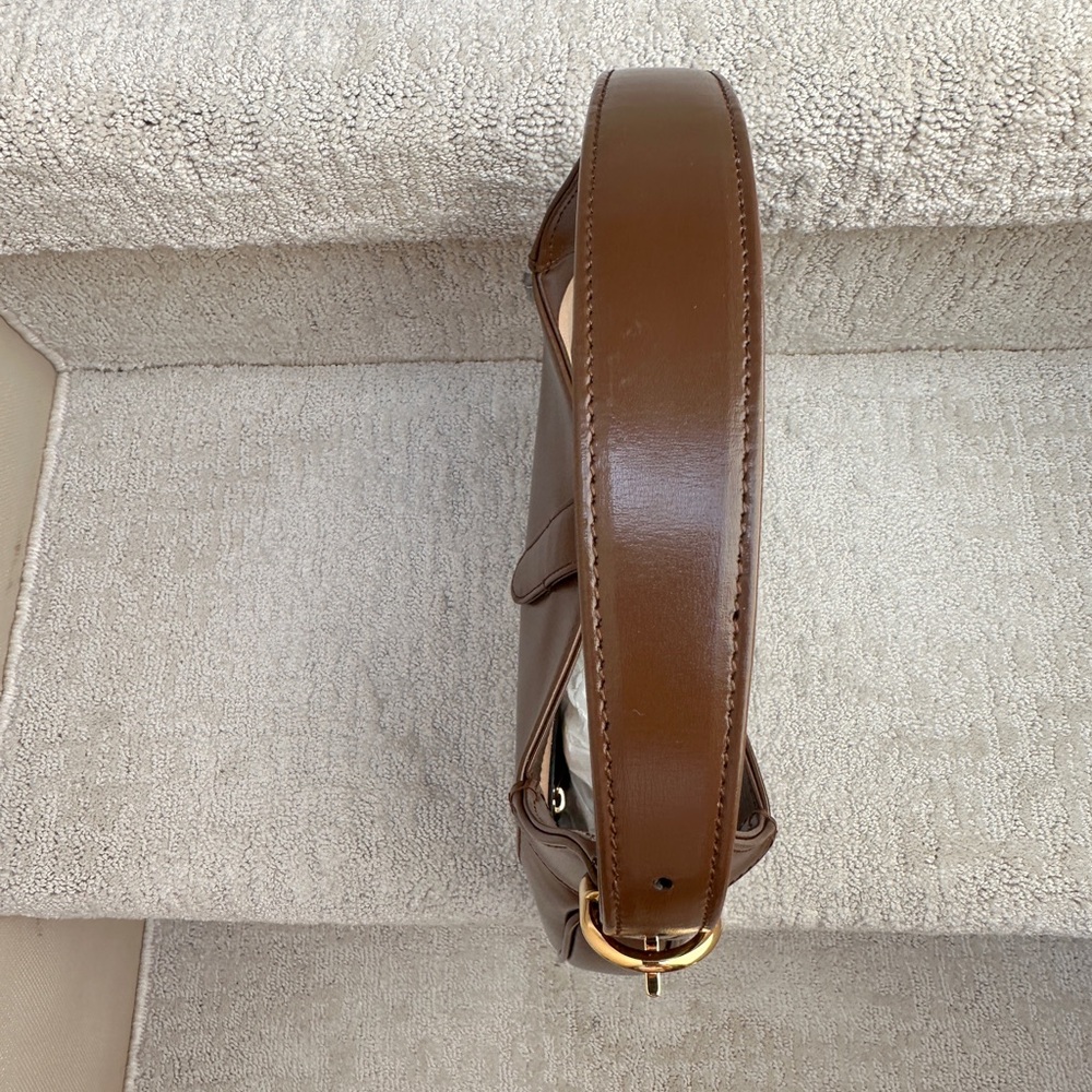 Gucci Brown Leather Jackie 1961 BRAND NEW!! - Picture 6 of 8